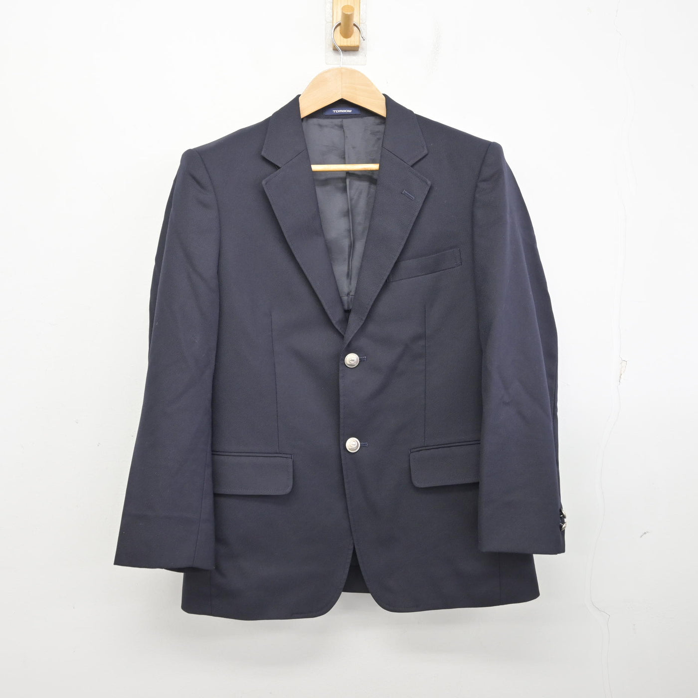 【中古】東京都 北町中学校 男子制服 3点 (ブレザー・ズボン) sf094908