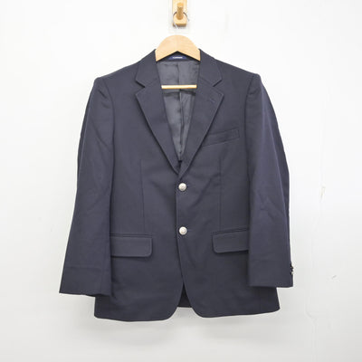 【中古】東京都 北町中学校 男子制服 3点 (ブレザー・ズボン) sf094908