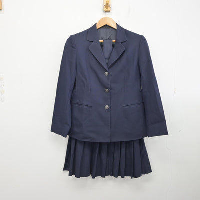 【中古】神奈川県 綾北中学校 女子制服 4点 (ブレザー・スカート) sf094909