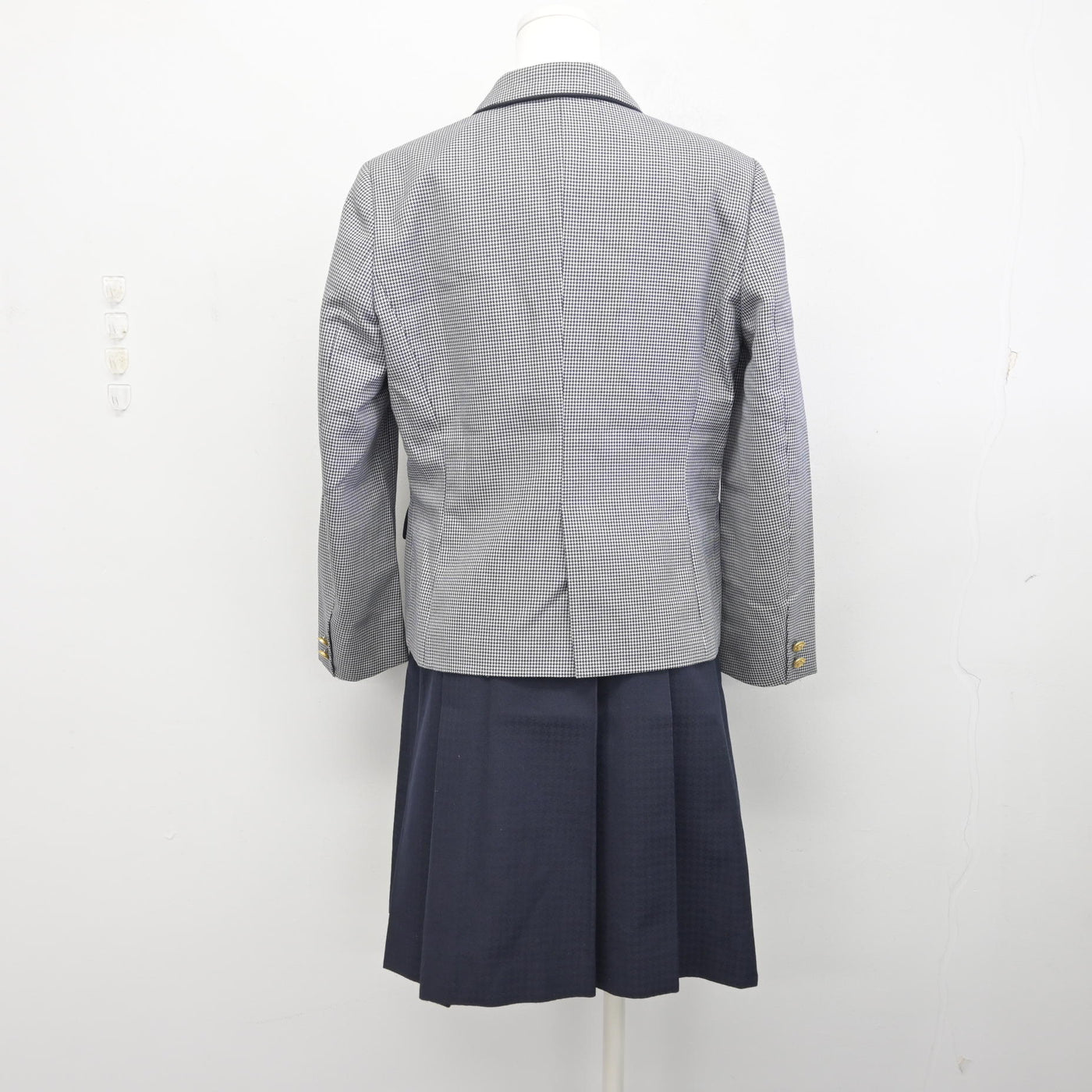 【中古】福岡県 博多学園 博多高等学校 女子制服 4点 (ブレザー・シャツ・スカート) sf094910