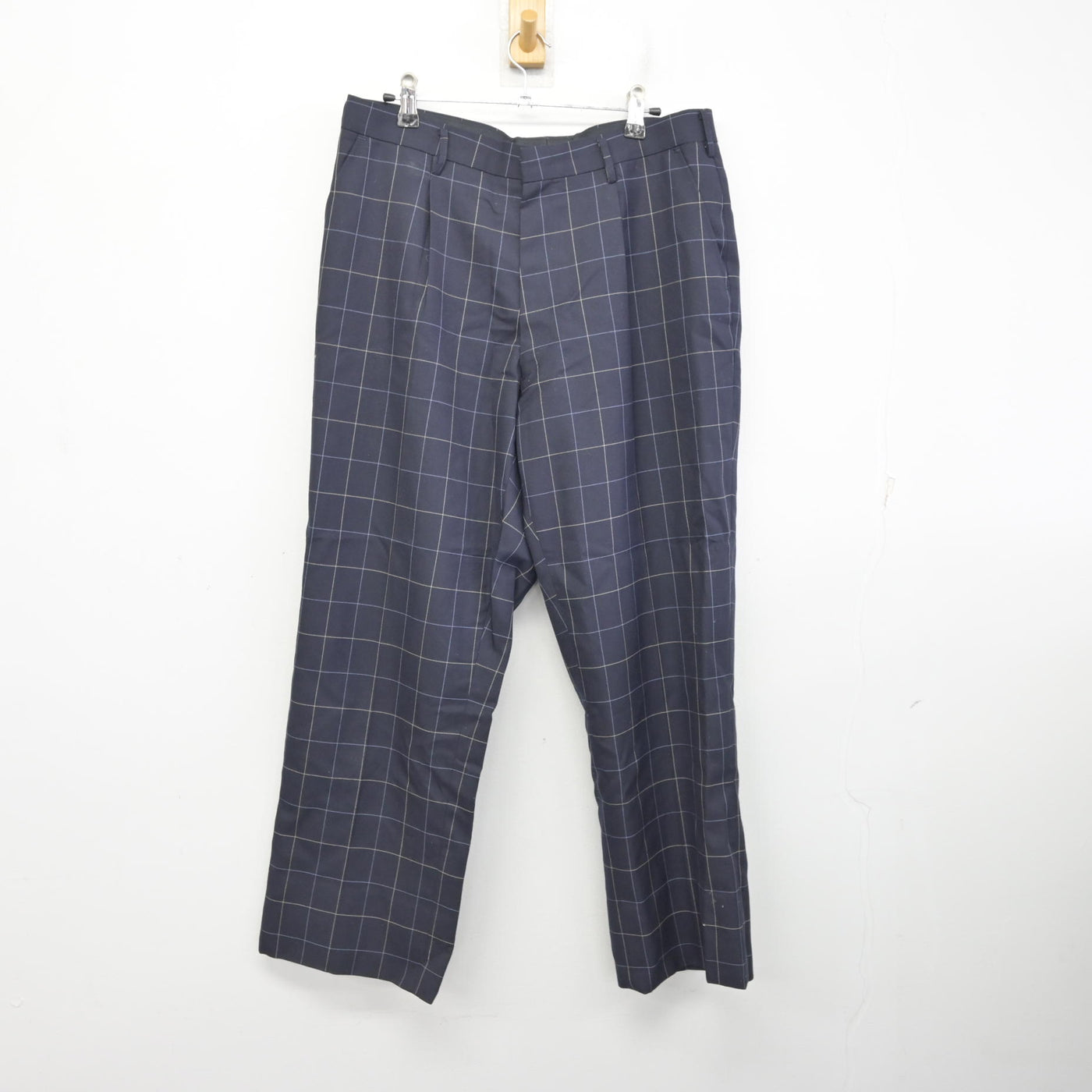 T)A807(中古)群馬県 高崎商業高校 8点セット /校章付/155A/160A/W63/