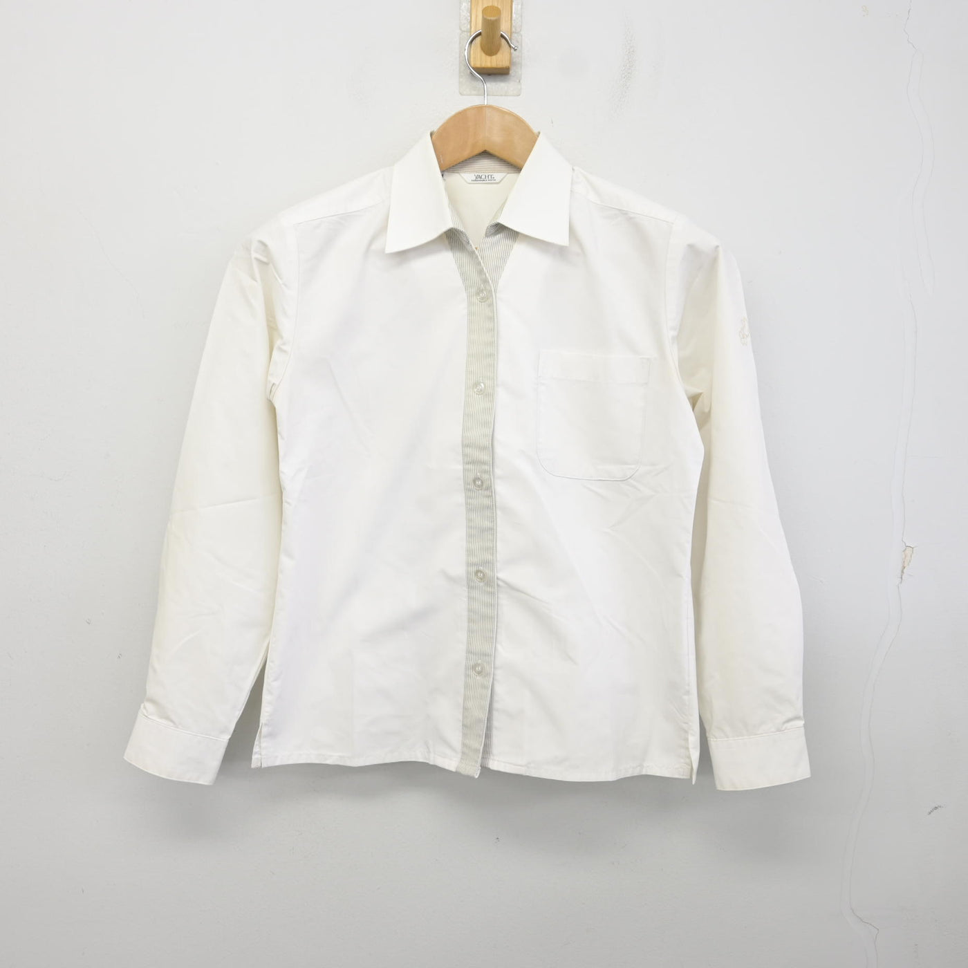【中古】奈良県 法隆寺国際高等学校 女子制服 4点 (ブレザー・ニット・シャツ・スカート) sf094922
