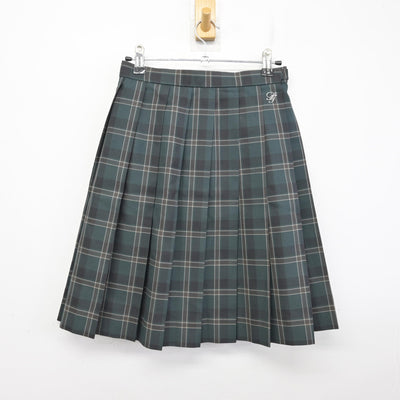 【中古】千葉県 東金商業高等学校 女子制服 2点 (ブレザー・スカート) sf094924
