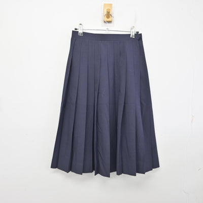 【中古】埼玉県 上柴中学校 女子制服 3点 (ブレザー・ベスト・スカート) sf094925