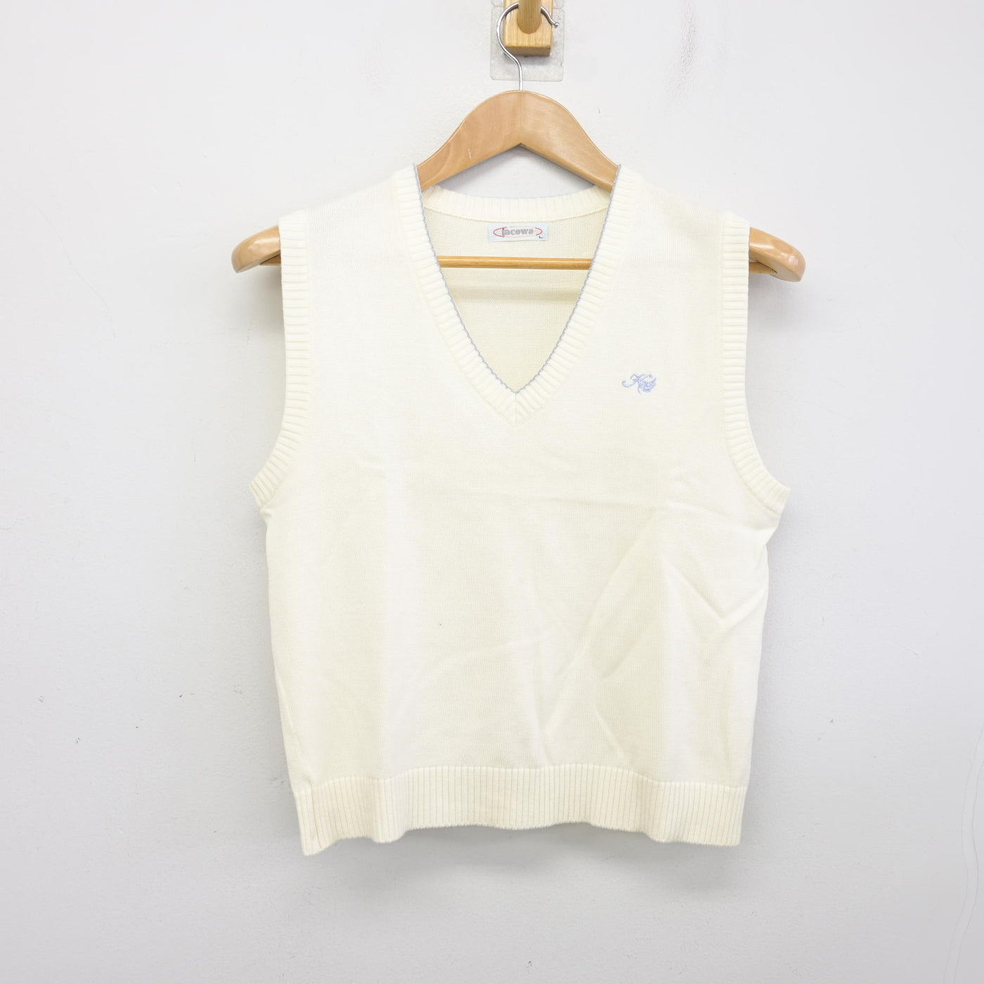 【中古】東京都 東京家政大学附属女子高等学校 女子制服 3点 (ニット・ニットベスト) sf094932