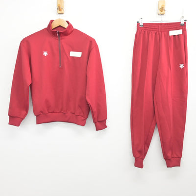 【中古】埼玉県 川口東高等学校 女子制服 2点 (ジャージ 上・ジャージ 下) sf094953
