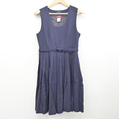 【中古】愛知県 椙山女学園高等学校 女子制服 4点 (ブレザー・ジャンパースカート・シャツ) sf094972
