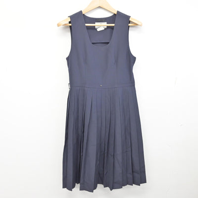 【中古】愛知県 椙山女学園高等学校 女子制服 3点 (ブレザー・ジャンパースカート・シャツ) sf094974