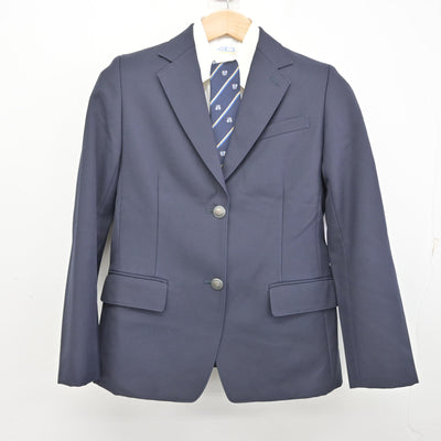 【中古】富山県 富山高等専門学校 女子制服 3点 (ブレザー・シャツ) sf094982