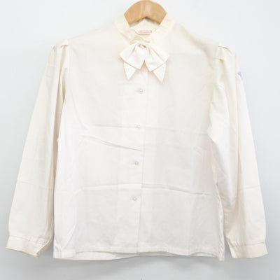 【中古】大阪府 扇町総合高等学校 女子制服 3点 (ブレザー・シャツ・スカート) sf094983