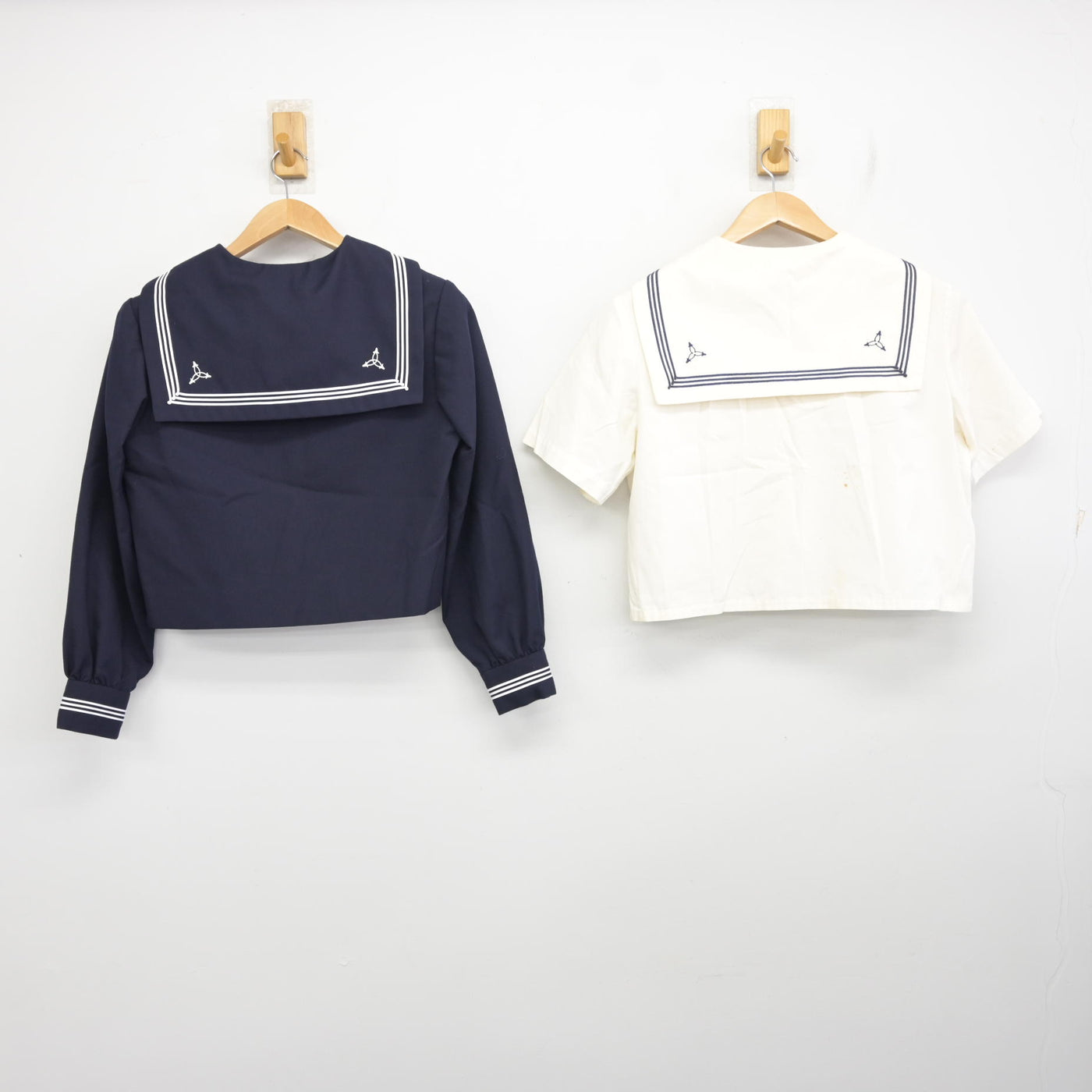 【中古】東京都 小松川高等学校 女子制服 3点 (セーラー服・セーラー服) sf095006