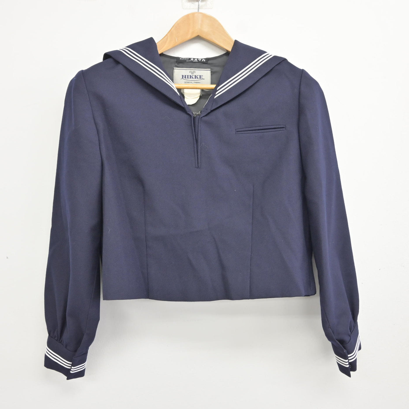 【中古】東京都 小松川高等学校 女子制服 3点 (セーラー服・セーラー服) sf095006