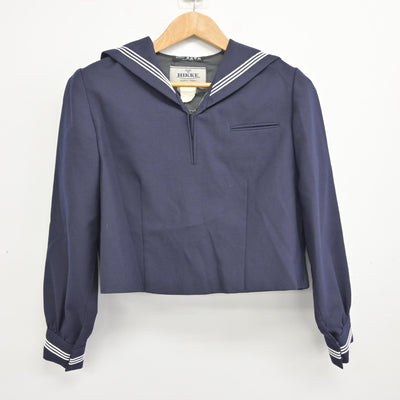 【中古】東京都 小松川高等学校 女子制服 3点 (セーラー服・セーラー服) sf095006