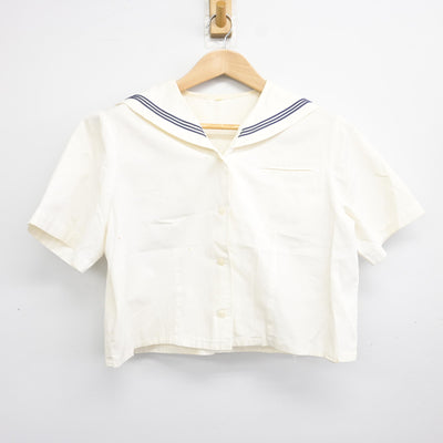 【中古】東京都 小松川高等学校 女子制服 3点 (セーラー服・セーラー服) sf095006