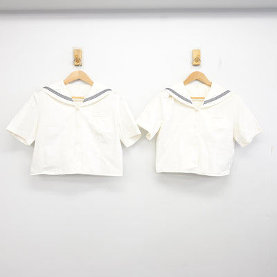 【中古】東京都 小松川高等学校 女子制服 2点 (セーラー服) sf095007