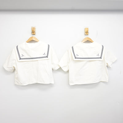【中古】東京都 小松川高等学校 女子制服 2点 (セーラー服) sf095007