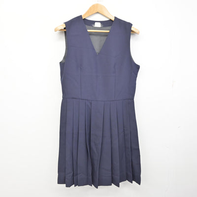 【中古】東京都 小松川高等学校 女子制服 3点 (セーラー服・ジャンパースカート) sf095008
