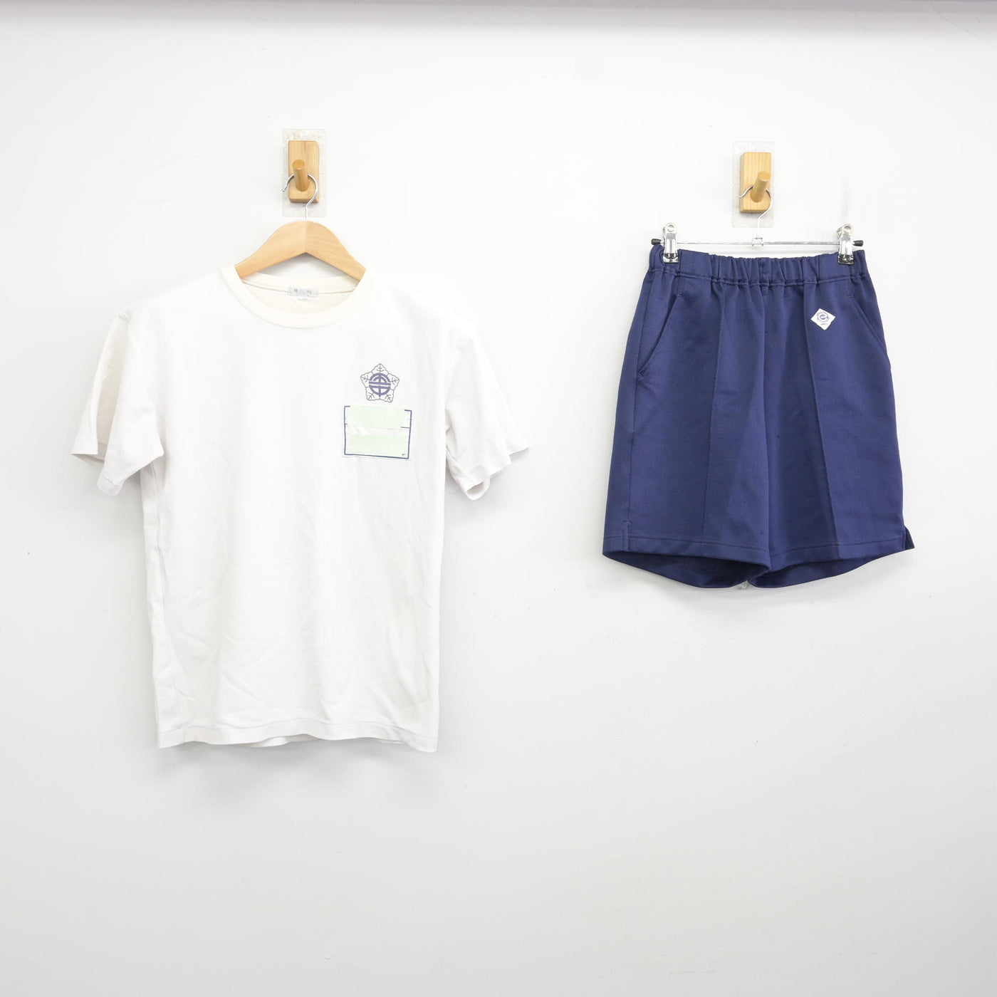 【中古】千葉県 柏第五中学校 女子制服 2点 (体操服 上・体操服 下) sf095012