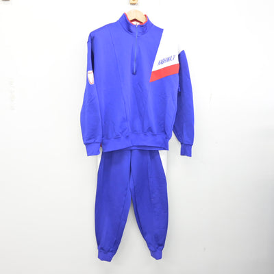 【中古】千葉県 柏第五中学校 女子制服 2点 (ジャージ 上・ジャージ 下) sf095014