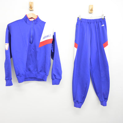 【中古】千葉県 柏第五中学校 女子制服 2点 (ジャージ 上・ジャージ 下) sf095014