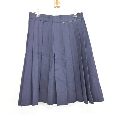 【中古】大阪府 プール学院中学校・高等学校  女子制服 2点 (セーラー服・スカート) sf095017