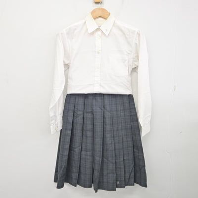 【中古】大阪府 金剛高等学校 女子制服 4点 (ブレザー・シャツ・スカート) sf095039