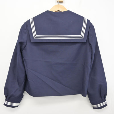 【中古】富山県 富山市立北部中学校 女子制服 2点 (セーラー服) sf095053