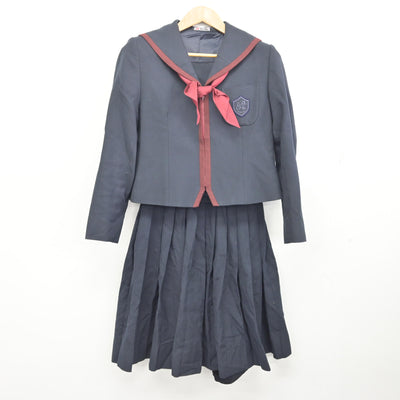 【中古】大阪府 履正社高等学校 女子制服 4点 (ブレザー・スカート) sf095096
