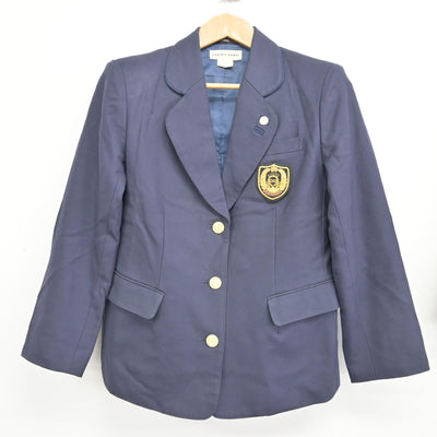 【中古】京都府 京都両洋高等学校 女子制服 4点 (ブレザー・スカート) sf095103