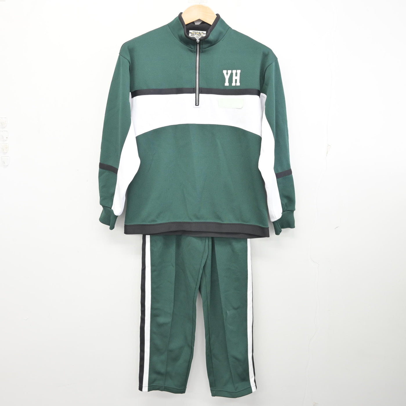 中古】福岡県 行橋高等学校 女子制服 2点 (ジャージ 上・ジャージ 下