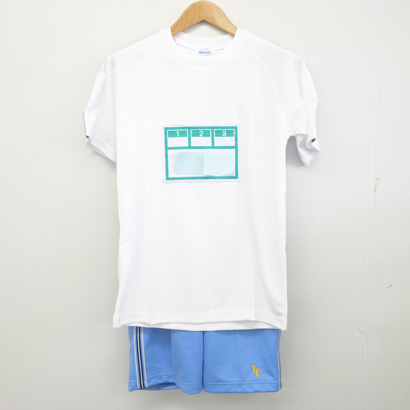 【中古】熊本県 本渡中学校 女子制服 2点 (体操服 上・体操服 下) sf095137