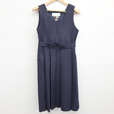 【中古】長野県 長野清泉女学院高等学校 女子制服 3点 (シャツ・ジャンパースカート) sf095190