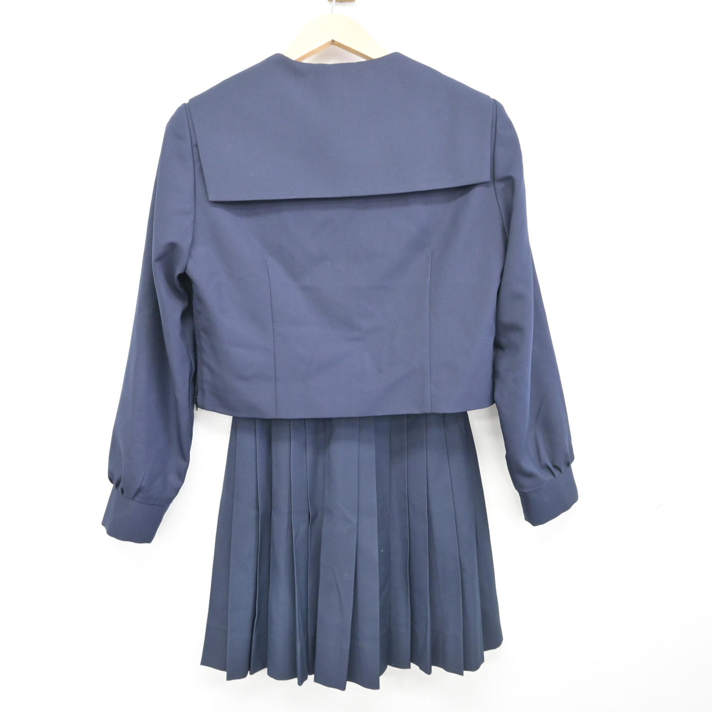 【中古】愛知県 天白高等学校/旧制服 女子制服 2点 (セーラー服・スカート) sf095276