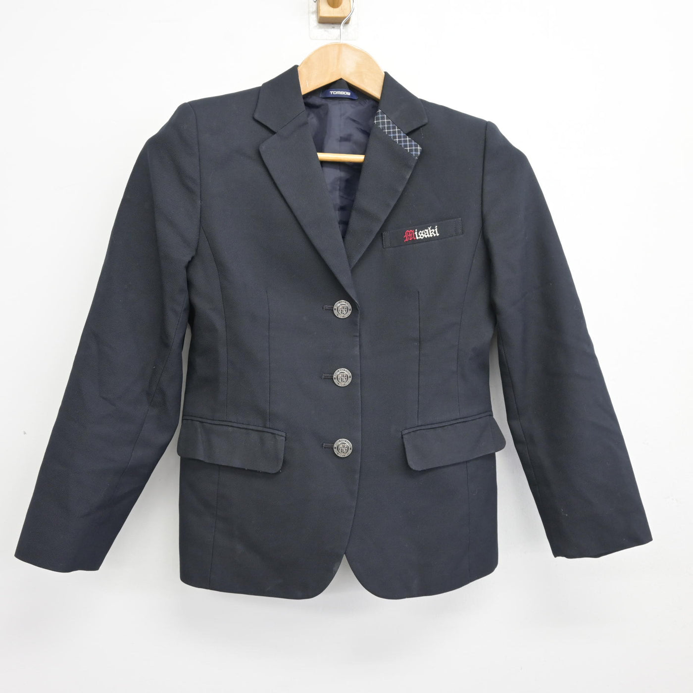 【中古】大阪府 岬高等学校 女子制服 2点 (ブレザー・シャツ) sf095307