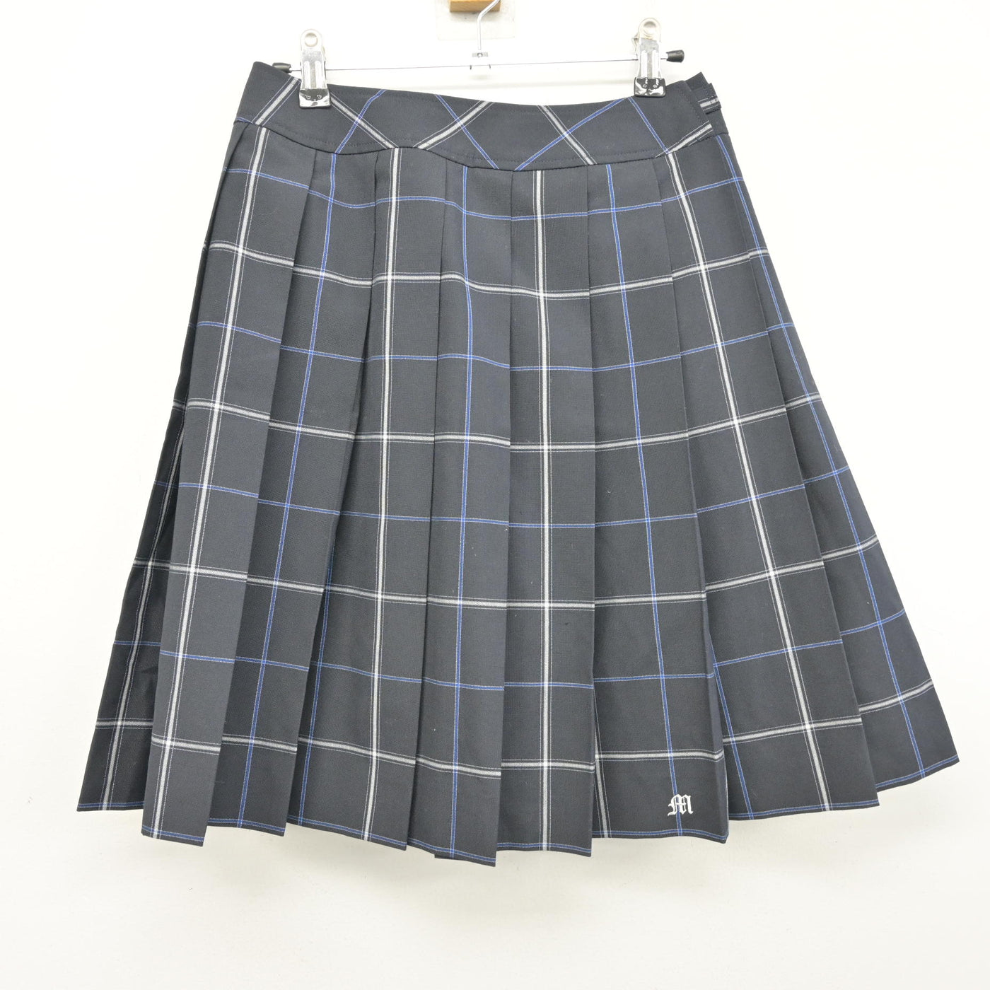 中古】大阪府 岬高等学校 女子制服 2点 (ニットベスト・スカート