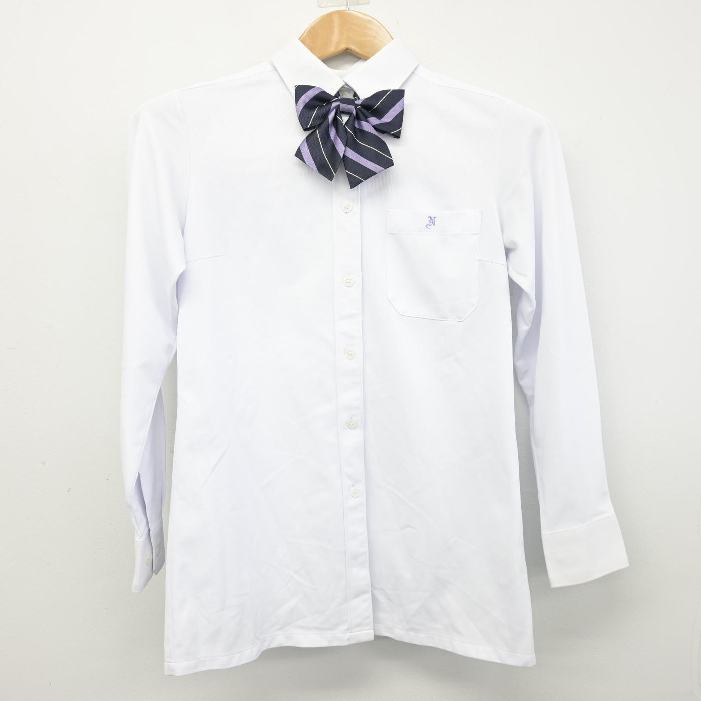 【中古】岐阜県 多治見西高等学校 女子制服 5点 (ブレザー・ニット・シャツ・スカート) sf095310