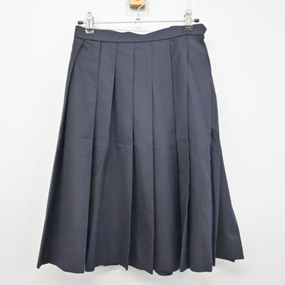 【中古】岐阜県 多治見西高等学校 女子制服 5点 (ブレザー・ニット・シャツ・スカート) sf095310