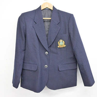 【中古】大阪府 大阪学芸高等学校 女子制服 4点 (ブレザー・スカート) sf095319