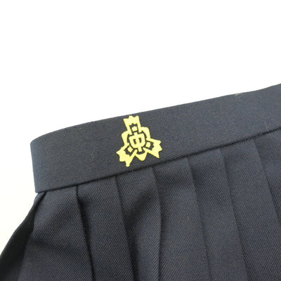 【中古】和歌山県 吉備中学校 女子制服 4点 (セーラー服・スカート) sf095321