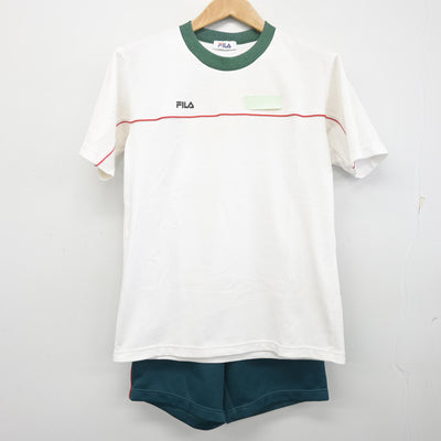 【中古】和歌山県 吉備中学校 女子制服 2点 (体操服 上・体操服 下) sf095326