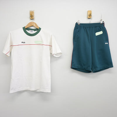 【中古】和歌山県 吉備中学校 女子制服 2点 (体操服 上・体操服 下) sf095326