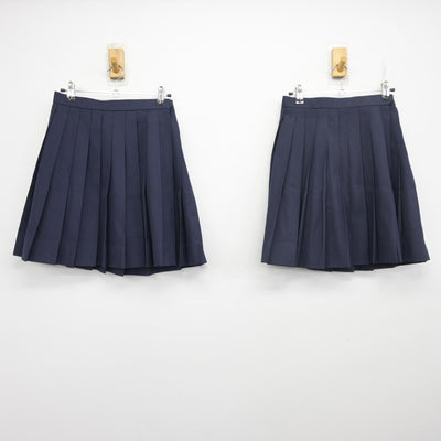 【中古】神奈川県 西湘高等学校 女子制服 3点 (ブレザー・スカート・スカート) sf095330