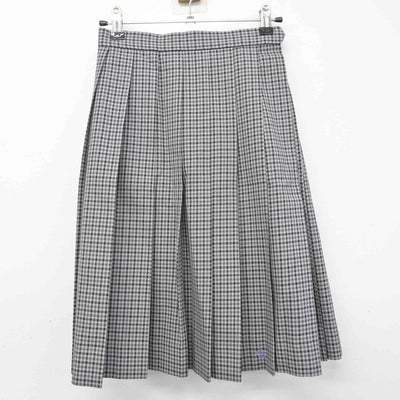 【中古】岡山県 岡山工業高等学校 女子制服 5点 (ブレザー・ベスト・シャツ・スカート) sf095337