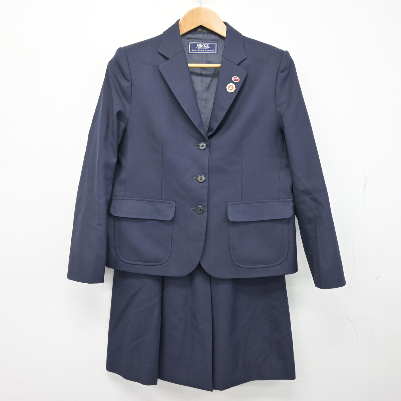 【中古】埼玉県 春日部女子高等学校 女子制服 5点 (ブレザー・ベスト・スカート) sf095344