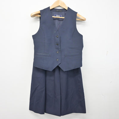 【中古】埼玉県 春日部女子高等学校 女子制服 5点 (ブレザー・ベスト・スカート) sf095344