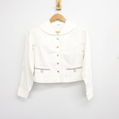 【中古】大分県 大分東明高等学校 女子制服 2点 (ブラウス・スカート) sf095359