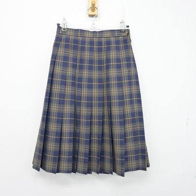 【中古】大分県 大分東明高等学校 女子制服 2点 (ブラウス・スカート) sf095359