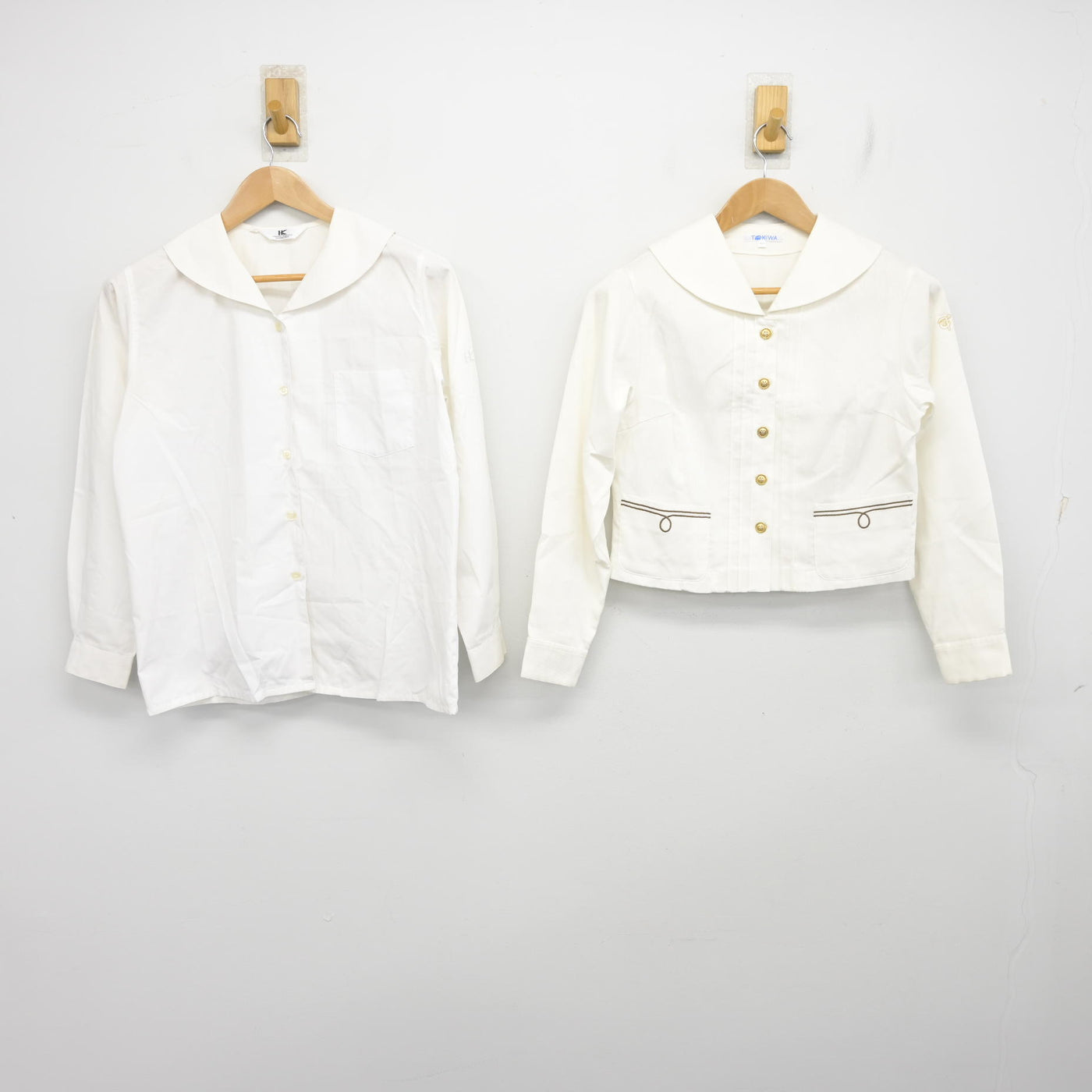 【中古】大分県 大分東明高等学校 女子制服 2点 (ブラウス・ブラウス) sf095361