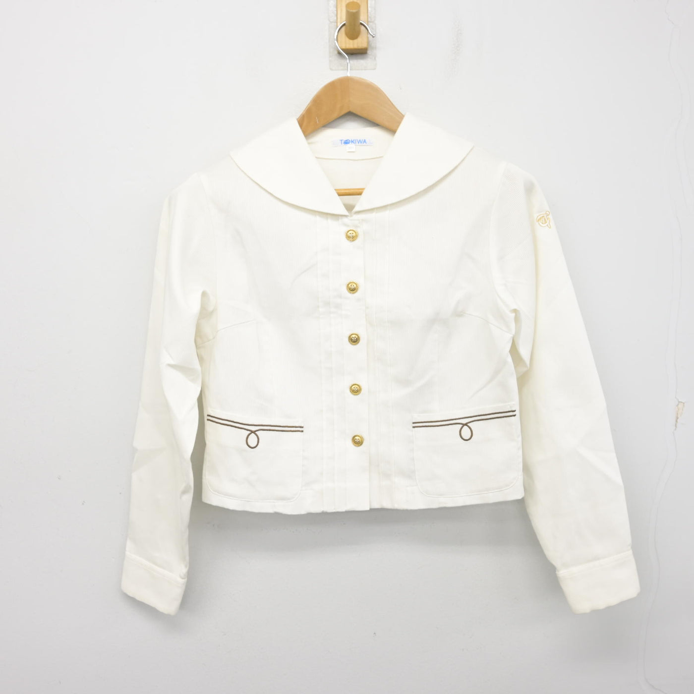 【中古】大分県 大分東明高等学校 女子制服 2点 (ブラウス・ブラウス) sf095361