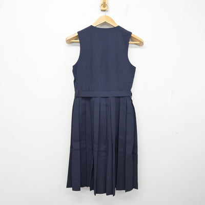 【中古】東京都 清新第一中学校 女子制服 1点 (ジャンパースカート) sf095365